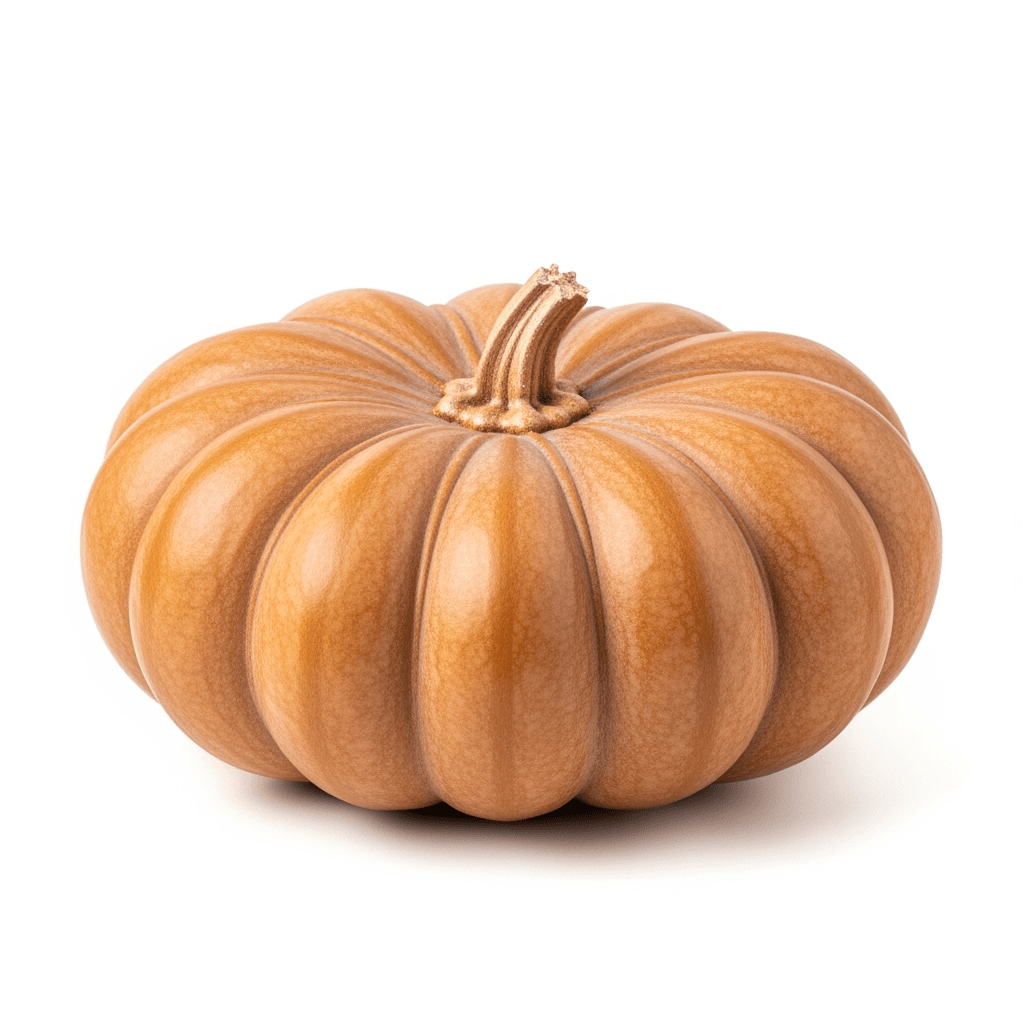 Long Island Cheese pumpkin — flat, buff-tan and lobed — it looks like a wheel of cheese